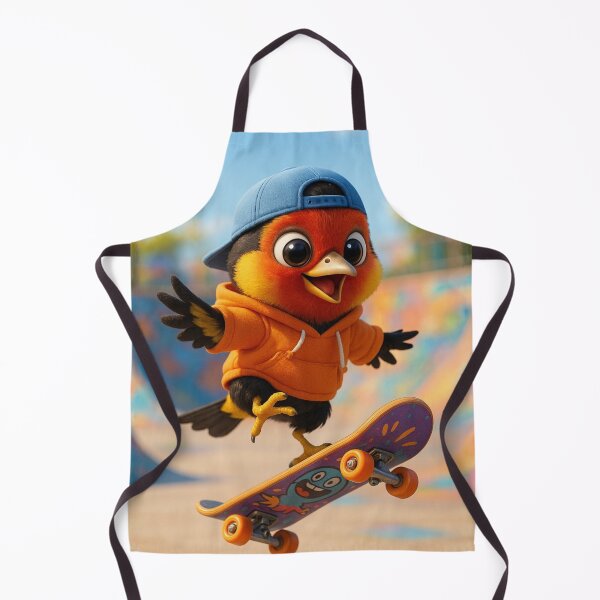 Item preview, Skater Western Tanager designed and sold by Sillytoe.