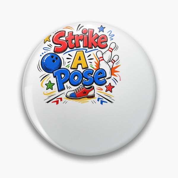 Item preview, Strike A Pose - Bowling designed and sold by BinAlgoPix.