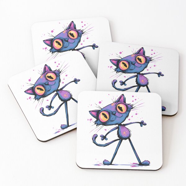Item preview, Funny Cat Just Vibing designed and sold by Retro Whimsy.