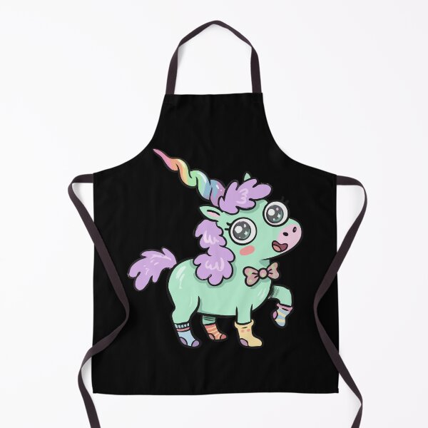 Item preview, Mismatched Sock Teal Horned Creature designed and sold by Emegan Print Art.