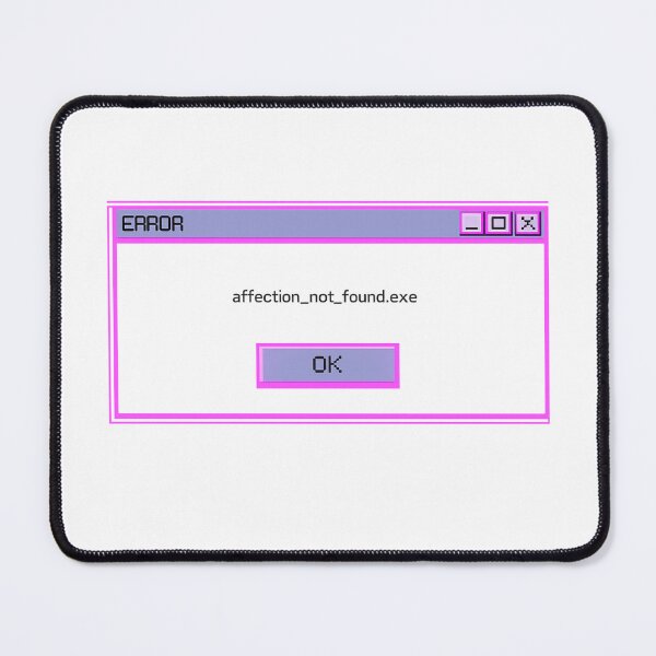 Item preview, Affection Not Found Windows 95 Error designed and sold by krish-prints.