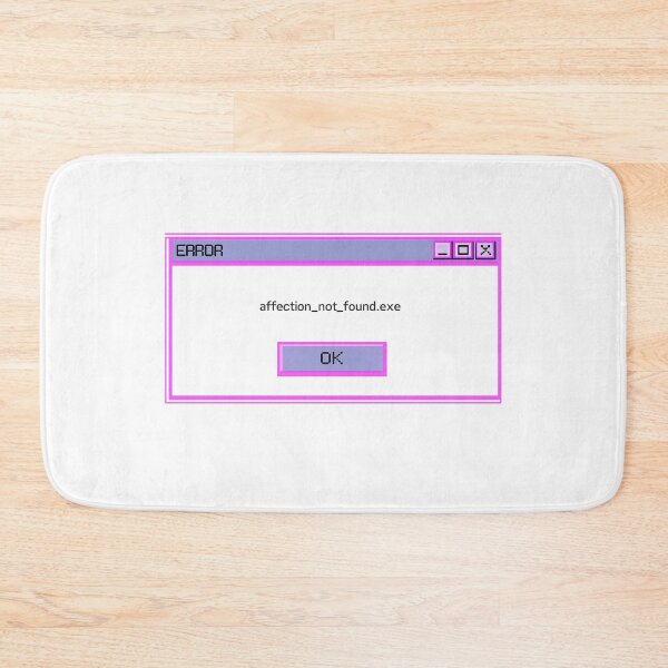 Item preview, Affection Not Found Windows 95 Error designed and sold by krish-prints.