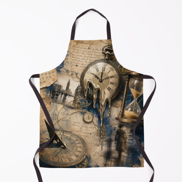 Item preview, Abstract Clock Collage designed and sold by DarVibe Designs.