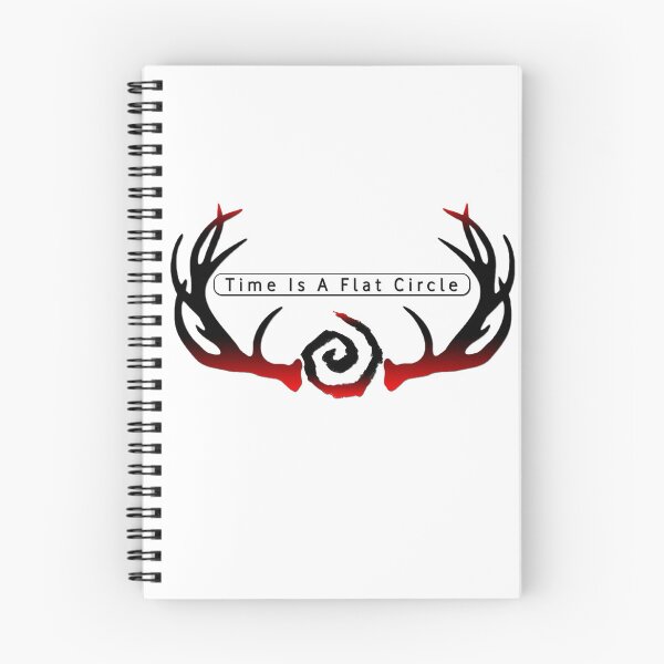 Item preview, Time is a flat circle typography designed and sold by Designcorner91.