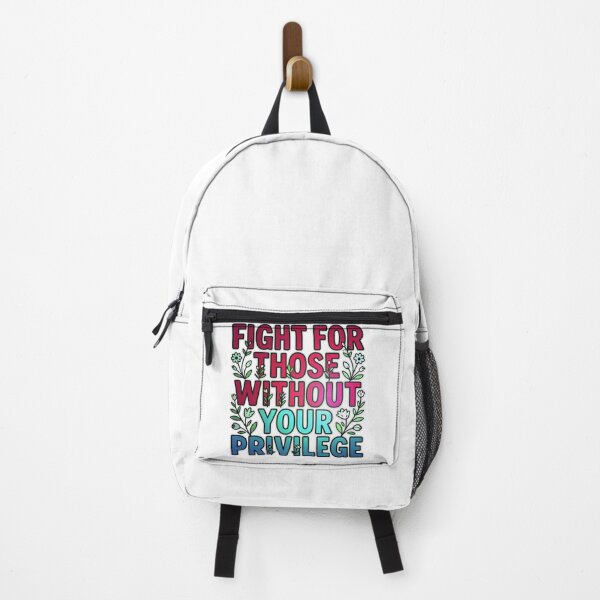 Item preview, Fight For Those Without Your Privilege - Motivational Typography Graphic T-Shirt designed and sold by MerchlyMike.