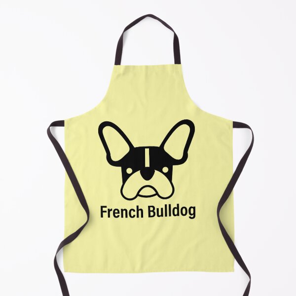 Item preview, French bulldog logo in black with name designed and sold by Konopikyu.