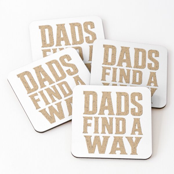 Item preview, Dads Find A Way - Father's Day Shirt designed and sold by Drawn-Measured.