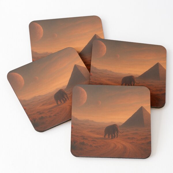 Item preview, Mammoth at the Edge of Time designed and sold by PurrfectWhisper.