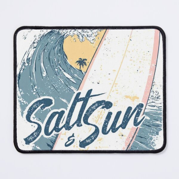 Item preview, Salt & Sun Retro Beach Surf Art designed and sold by Hairy-Coconuts.