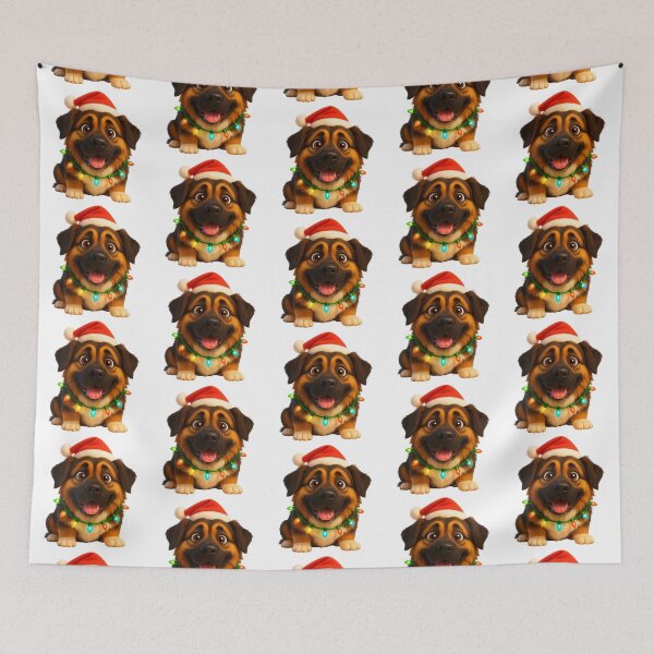 Item preview, Christmas Saint Shepherd Dog designed and sold by Sillytoe.
