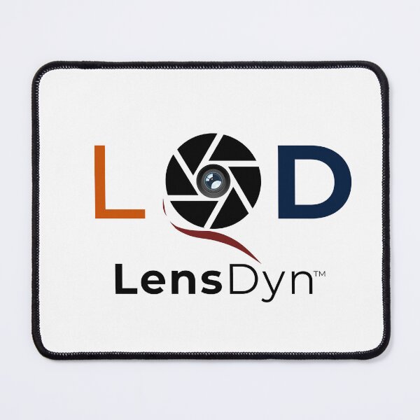 Item preview, LensDyn Official Merch Typography Logo designed and sold by LensDyn™.