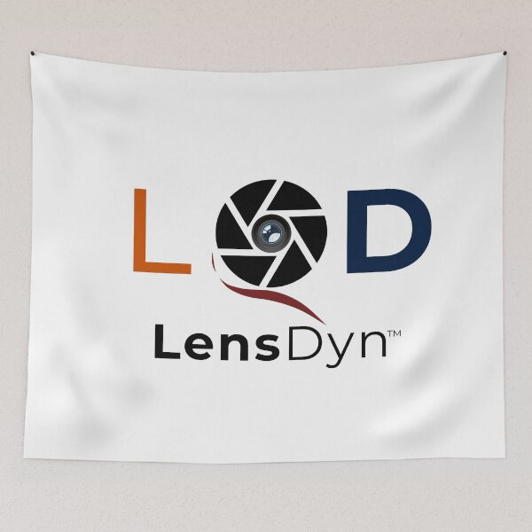 Item preview, LensDyn Official Merch Typography Logo designed and sold by LensDyn™.