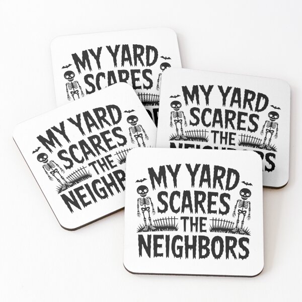 Item preview, My Yard Scares The Neighbors designed and sold by theartfulaspie.