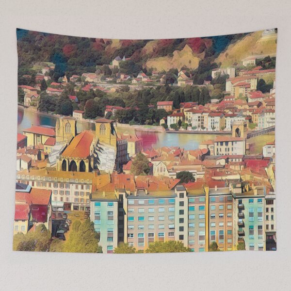 Item preview, Arles On the Rhone, Painterly designed and sold by Kay Brewer.