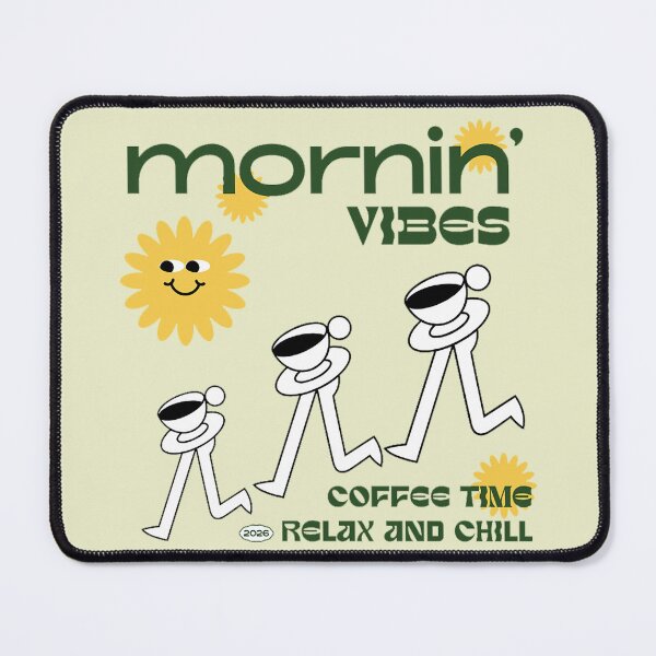 Item preview, morning vibes coffee time relax and chill designed and sold by Ranasko.