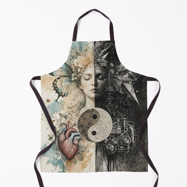 Item preview, The Duality of Existence: A Collage of Light and Shadow designed and sold by DarVibe Designs.