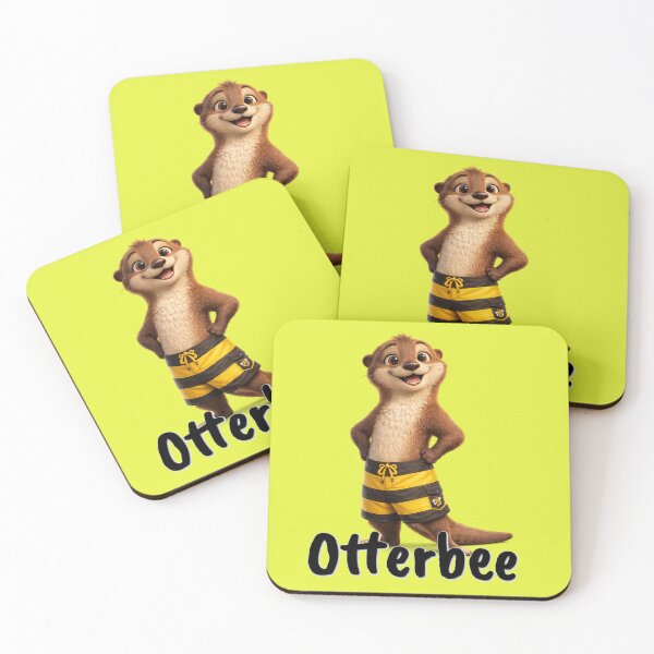 Item preview, Otterbee, Cute Coastal Otter designed and sold by shorethings.