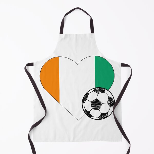 Item preview, Ivory Coast Soccer Heart Design designed and sold by FinalScoreClub.