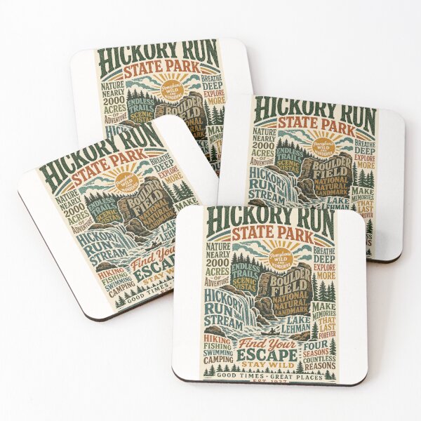 Item preview, Hickory Run State Park Pennsylvania Boulder Field Adventure designed and sold by Places On Earth.