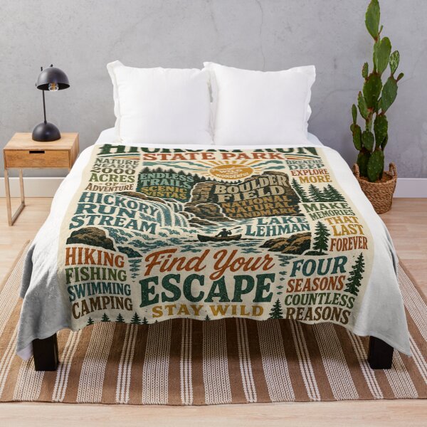 Item preview, Hickory Run State Park Pennsylvania Boulder Field Adventure designed and sold by Places On Earth.