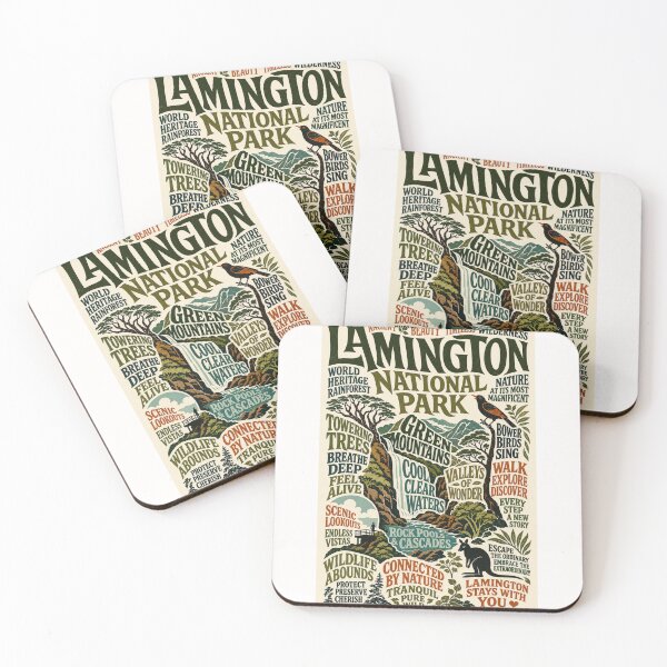Item preview, Lamington National Park Queensland Rainforest Wilderness Escape designed and sold by Places On Earth.