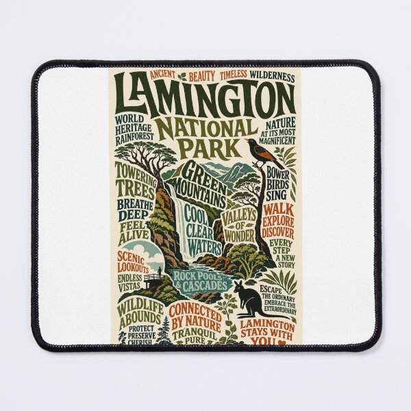 Item preview, Lamington National Park Queensland Rainforest Wilderness Escape designed and sold by Places On Earth.