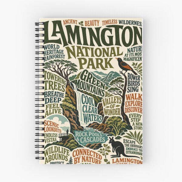 Item preview, Lamington National Park Queensland Rainforest Wilderness Escape designed and sold by Places On Earth.