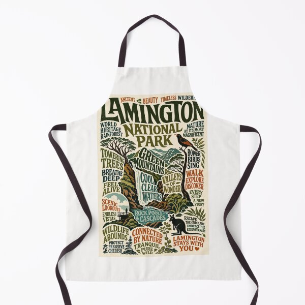 Item preview, Lamington National Park Queensland Rainforest Wilderness Escape designed and sold by Places On Earth.