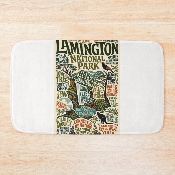 Item preview, Lamington National Park Queensland Rainforest Wilderness Escape designed and sold by Places On Earth.