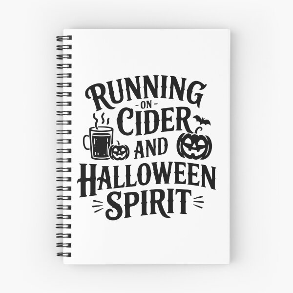 Item preview, Running On Cider And Halloween Spirit designed and sold by theartfulaspie.