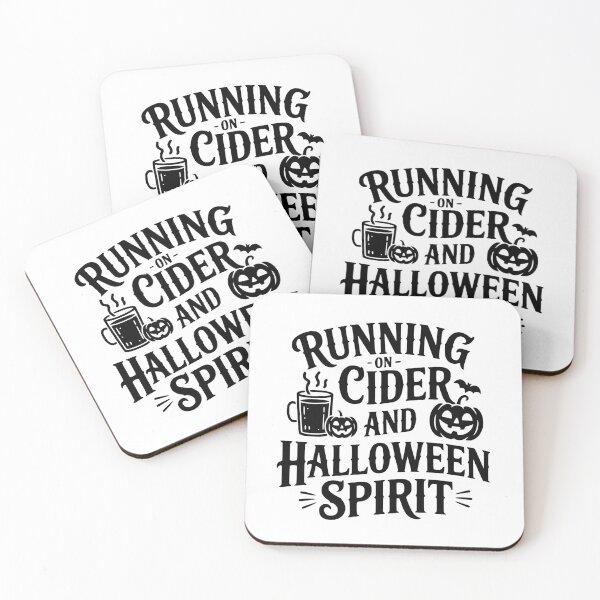 Item preview, Running On Cider And Halloween Spirit designed and sold by theartfulaspie.