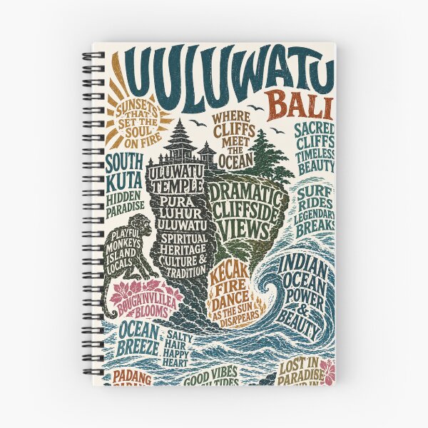 Item preview, Uluwatu Bali Indonesia Cliffside Temple Ocean Paradise designed and sold by Places On Earth.