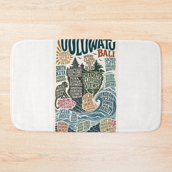 Item preview, Uluwatu Bali Indonesia Cliffside Temple Ocean Paradise designed and sold by Places On Earth.