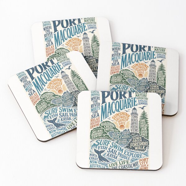 Item preview, Port Macquarie New South Wales Coastal Lifestyle Escape designed and sold by Places On Earth.