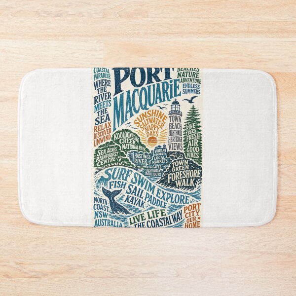 Item preview, Port Macquarie New South Wales Coastal Lifestyle Escape designed and sold by Places On Earth.