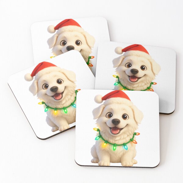 Item preview, Christmas Slovak Cuvac Dog designed and sold by Sillytoe.