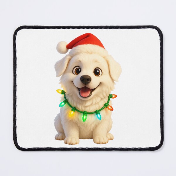 Item preview, Christmas Slovak Cuvac Dog designed and sold by Sillytoe.