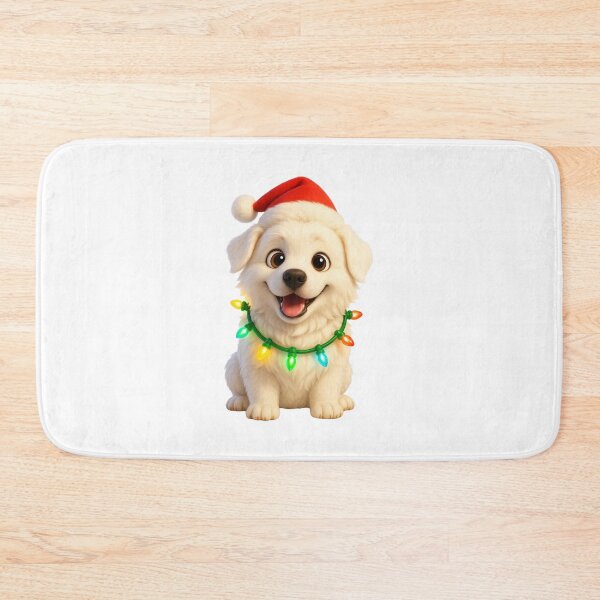 Item preview, Christmas Slovak Cuvac Dog designed and sold by Sillytoe.