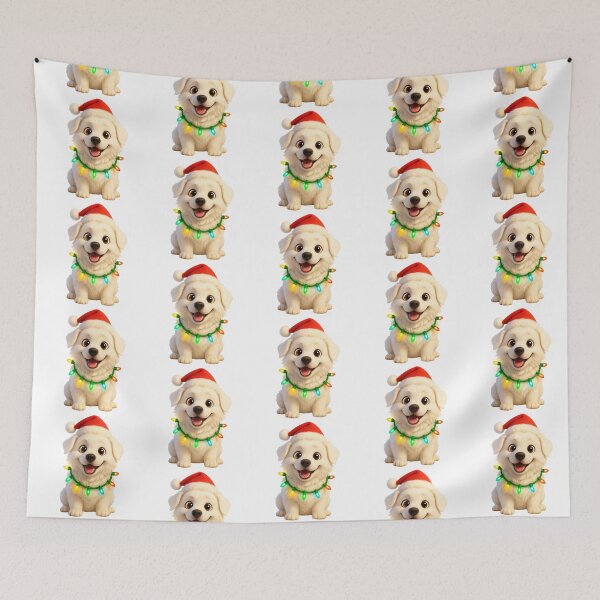 Item preview, Christmas Slovak Cuvac Dog designed and sold by Sillytoe.