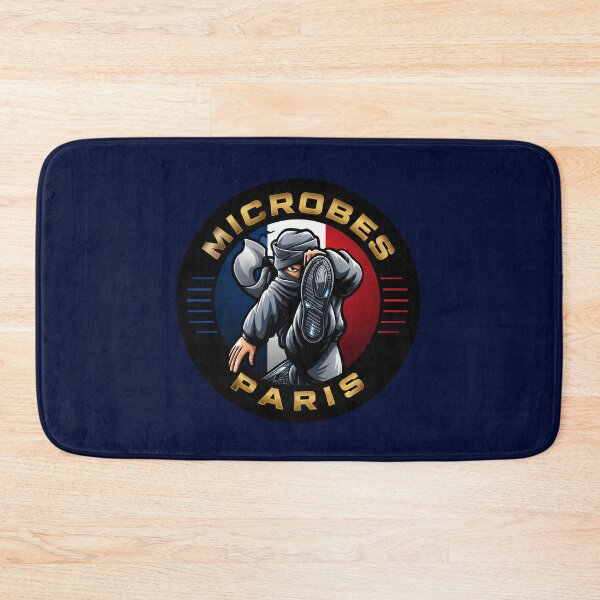 Item preview, Rouge et Bleu Microbes Paris  designed and sold by canvasriddle.