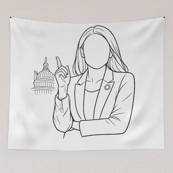 Item preview, Alexandria Ocasio-Cortez AOC Capitol Line designed and sold by Owcomm.