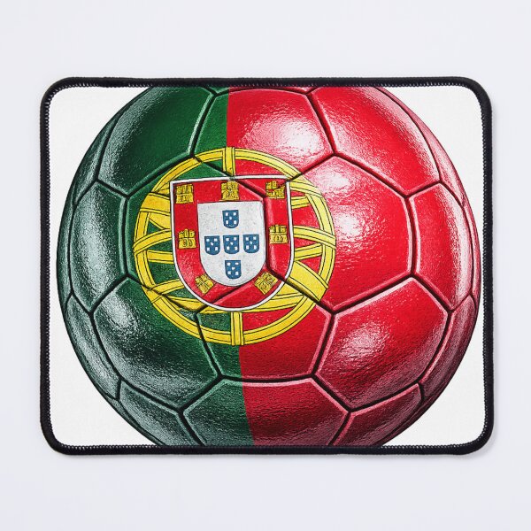 Item preview, Diseño de la bandera de fútbol de Portugal designed and sold by redsharkuk.