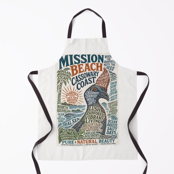 Item preview, Mission Beach Cassowary Coast Tropical Queensland Wildlife Paradise designed and sold by Places On Earth.