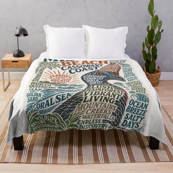 Item preview, Mission Beach Cassowary Coast Tropical Queensland Wildlife Paradise  designed and sold by Places On Earth.