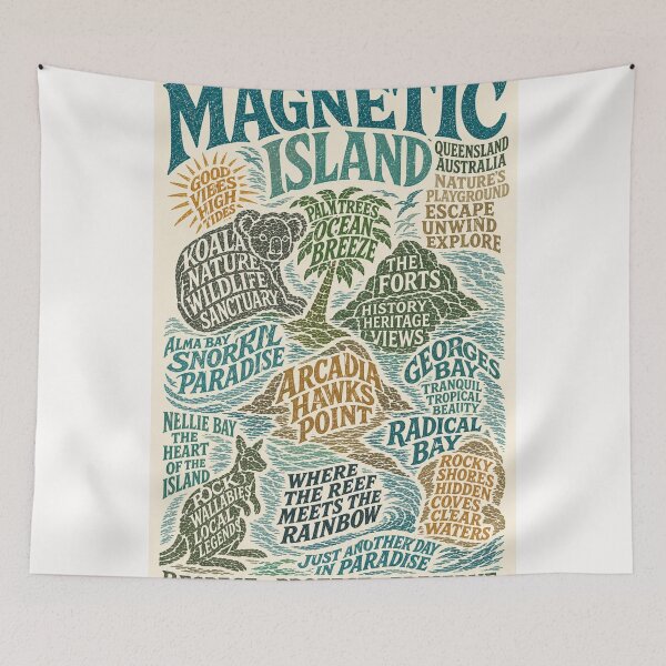 Item preview, Magnetic Island Queensland Geoffrey Bay Arcadia Horseshoe Bay Escape  designed and sold by Places On Earth.