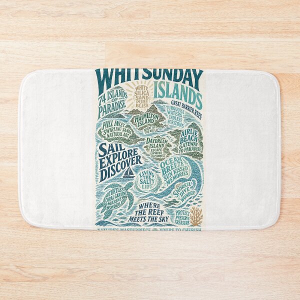 Item preview, Whitsunday Islands Hamilton Island Airlie Beach Great Barrier Reef Escape  designed and sold by Places On Earth.