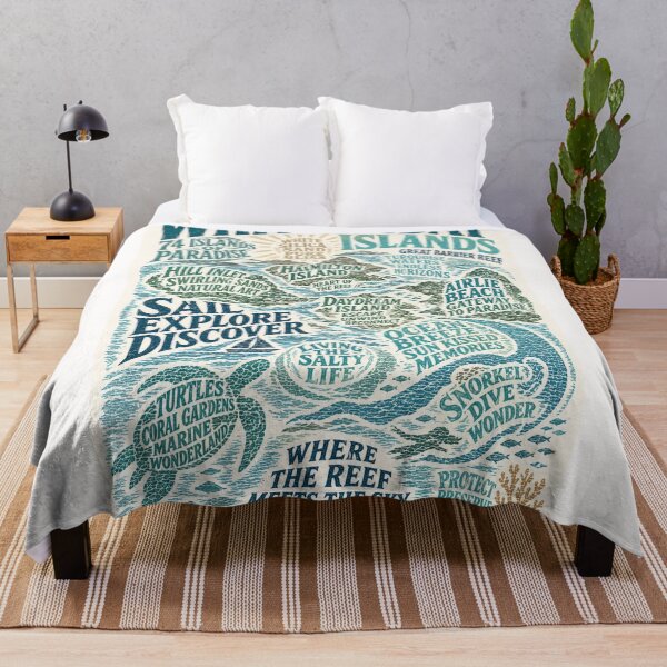 Item preview, Whitsunday Islands Hamilton Island Airlie Beach Great Barrier Reef Escape  designed and sold by Places On Earth.