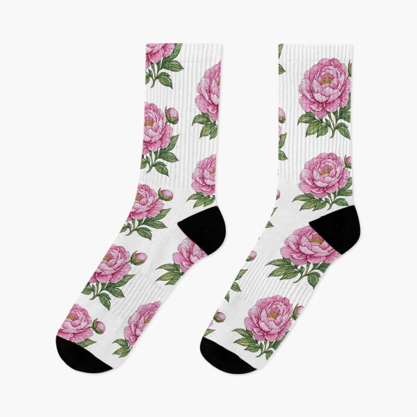 Artikelvorschau, Rosa Pfingstrose entworfen und verkauft von PaintedbyCarol.
