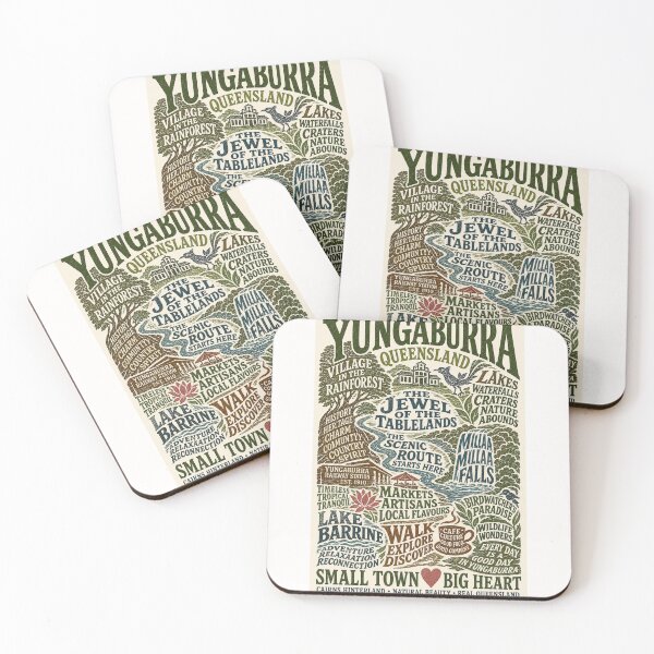 Item preview, Yungaburra Queensland Atherton Tablelands Waterfalls Scenic Village designed and sold by Places On Earth.