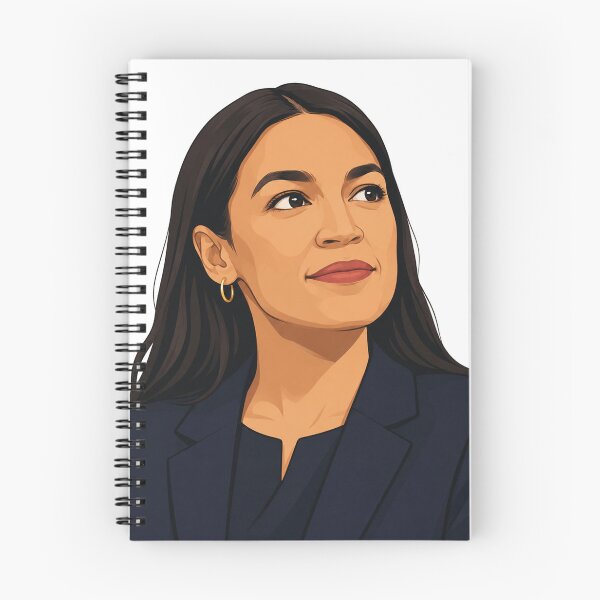 Item preview, Alexandria Ocasio-Cortez Vector Portrait designed and sold by Owcomm.